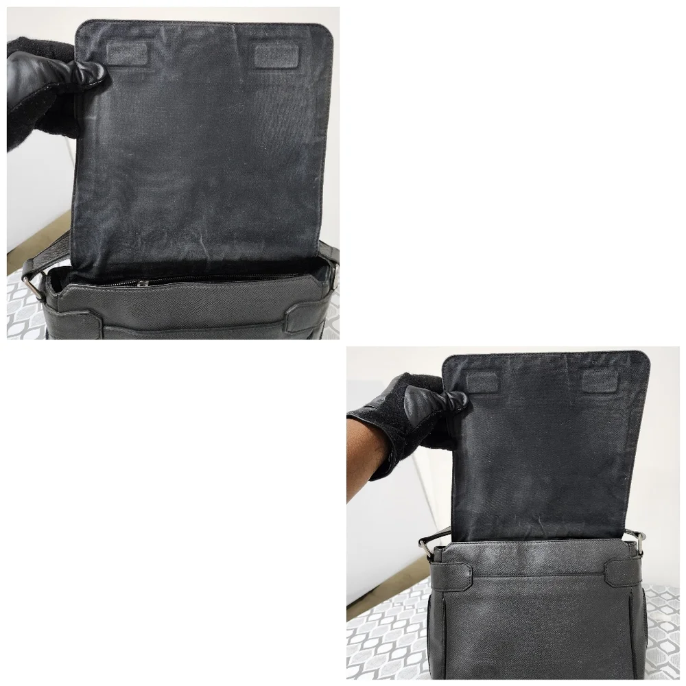 Louis Vuitton Taiga Viktor Messenger Bag Black